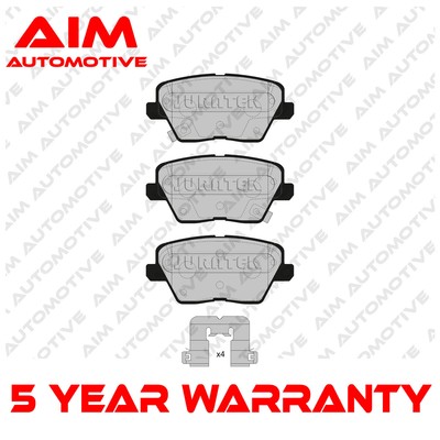 Brake Pads Set Rear Aim Fits Hyundai i30 Kia Ceed 1.0 1.4 1.6 CRDi 58302G4A30