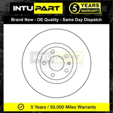 Fits VW Passat Audi A4 A6 Seat Exeo Skoda Superb IntuPart Front 1x Brake Disc