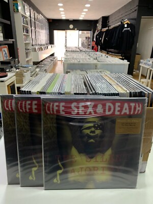 LIFE SEX & DEATH 2LP The Silent Majority 2021 Rotes Translucentes Vinyl 2021