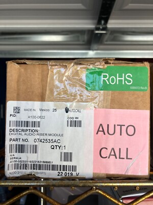 Autocall Digital Audio Riser Module. Brand new. Part # A100-0623 | eBay