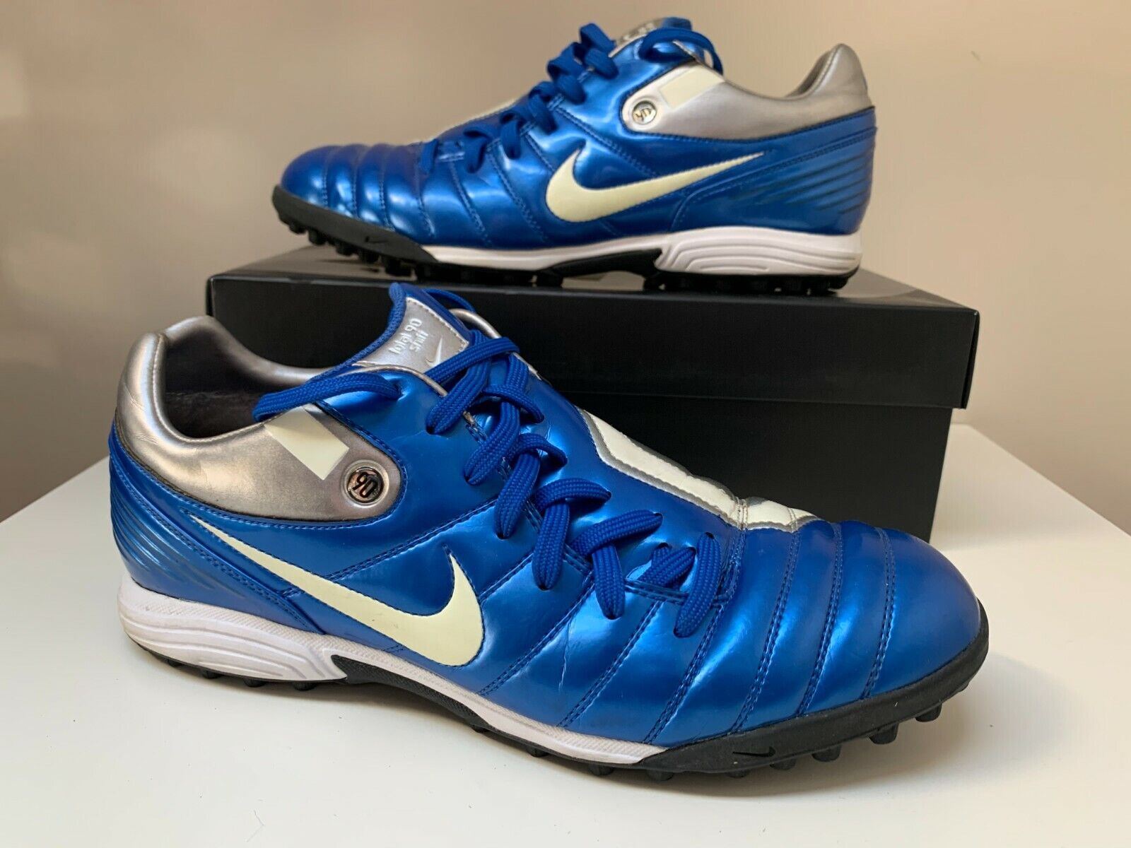 Entrenadores de interior NIKE AIR ZOOM 90 TURF FG 10 11 45 azul | eBay