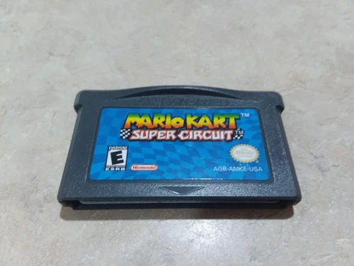 Mario Kart: Super Circuit (Game Boy Advance, 2001) Tested Authentic Works Great