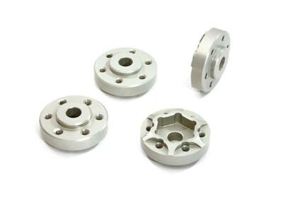 RC Model Alloy 12mm Hex-to-6 Bolt Wheel Hub 6mm Thick 0 Offset for Traxxas TRX-4