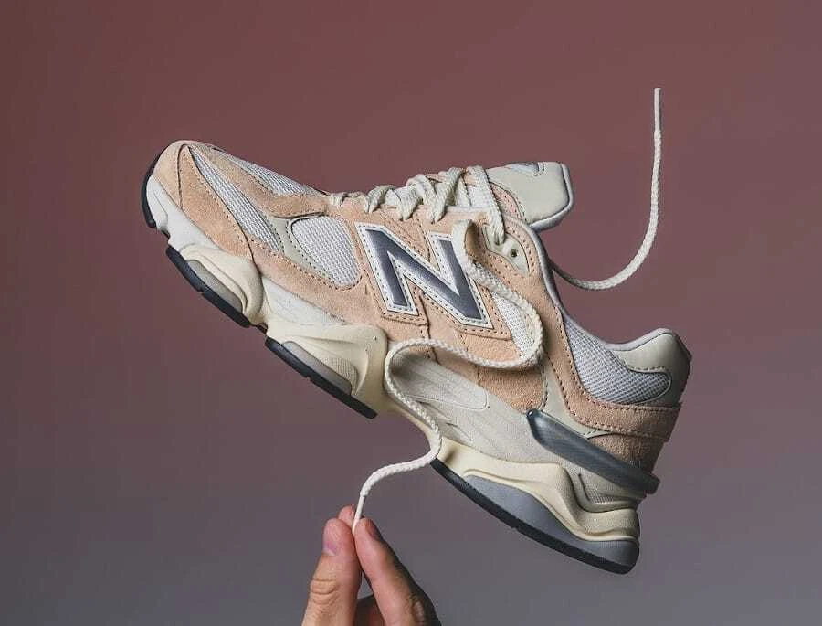 Zapatillas deportivas New Balance 9060 para mujer talla U9060WNA 664 vintage rosa/sal marina Foto 2 de 4