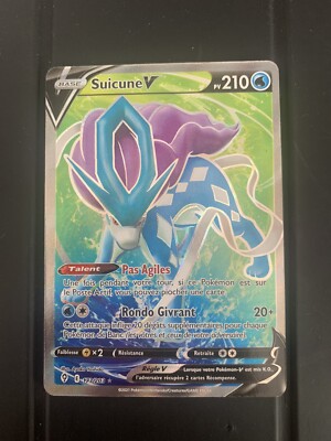 Suicune V 173-203 Evolution Celeste 