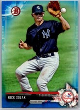 2017 Bowman Draft Blue /150 Nick Solak #BD-10 New York Yankees