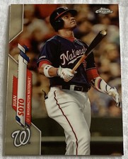 2020 Topps Chrome Juan Soto #12 Washington Nationals