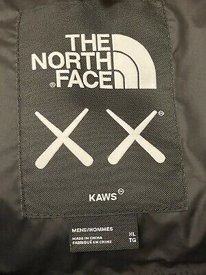 KAWS x The North Face Retro 1996 Nuptse Down Jacket Black KAWS x The North Face Retro 1996 Nuptse Down Jacket Black