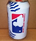 Major League Baseball Budweiser 12oz beer can Anheuser-Busch Co. - 2012 - EMPTY — photo 1