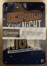 End the Night Right -Tool for Parents of Elementary Aged Children. New Unopened