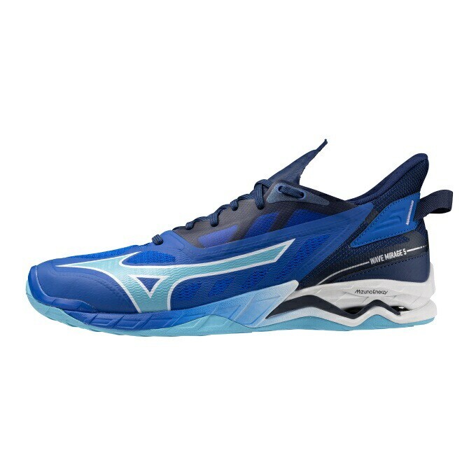 Mizuno Handball Shoes WAVE MIRAGE Indoor X1GA235001 Blue/White