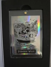 Saturdaymorningcards SMC 2024 Volume 1 Steamboat Willie Base Silver Card 1 Ltd