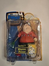 Mezco Toys Family Guy Series 7 Bionic Peter Action Figure 2007 NEW SEALED RARE