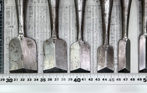 Vintage Japanese Chisel 10set Nomi /Hand Plane Saw Iron Hammer Hand Tool/d51 - Picture 3 of 24