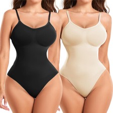 Women Slimming Shapewear Tummy Control Firm Shaping Body Shaper Skin Bodysuit