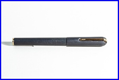 Vintage Lamy Persona Mario Bellini Design Füller Titanium Oxyd