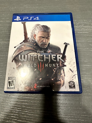 The Witcher III 3: Wild Hunt - PS4 Game - Complete With Soundtrack, Poster