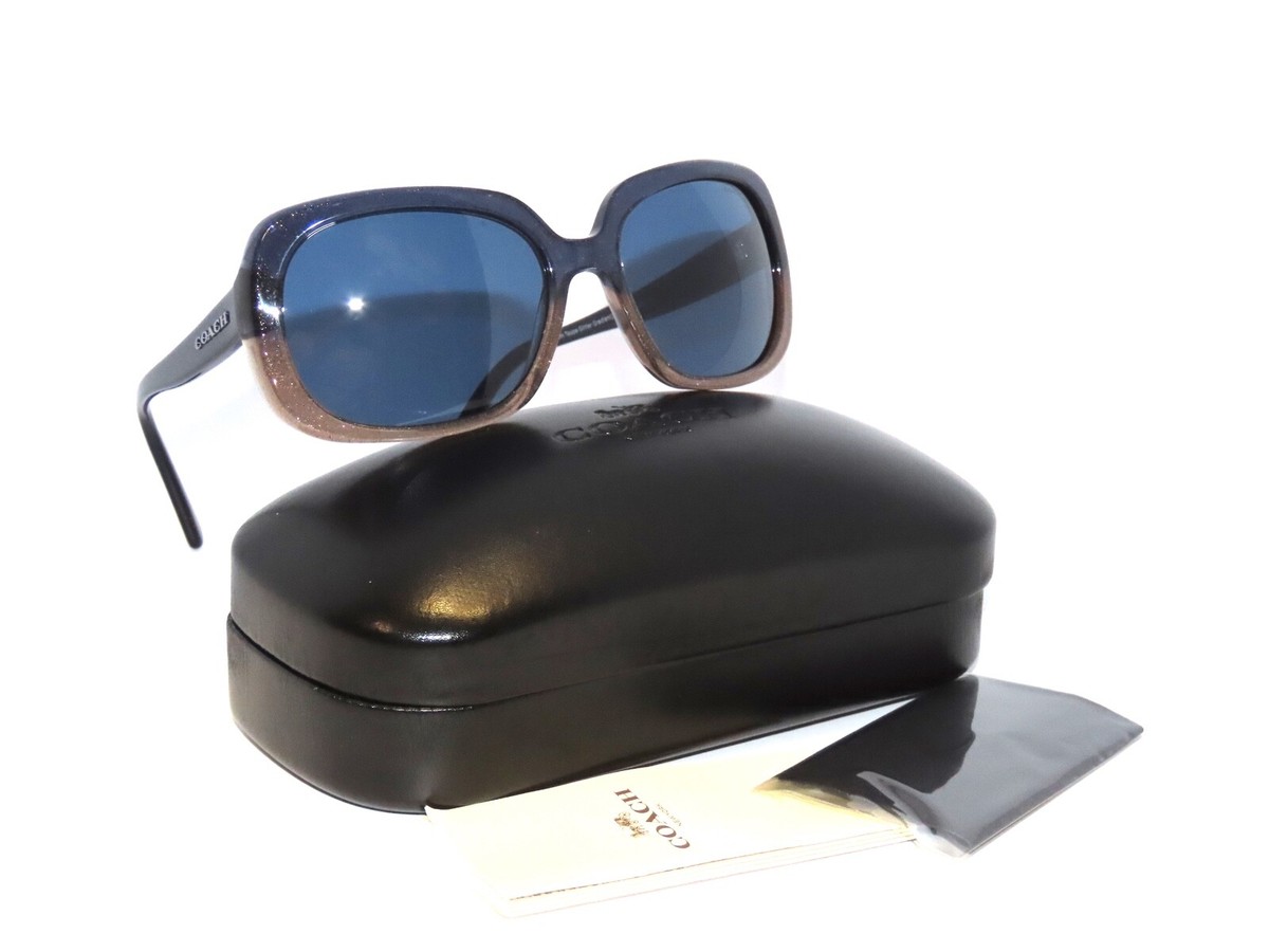 Coach HC8177 L1588 547480 Denim Taupe Glitter Gradient Sunglasses 59-17-140 Coach 5474 Denim Taupe Glitter Gradient 51mm Women main image 2