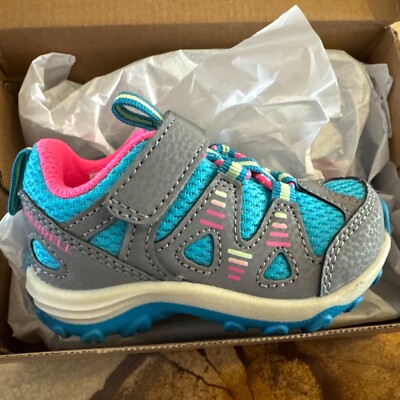 Children Unisex Shoes Merrell Kids Trail Chaser 2 Junior (Toddler Size 5)