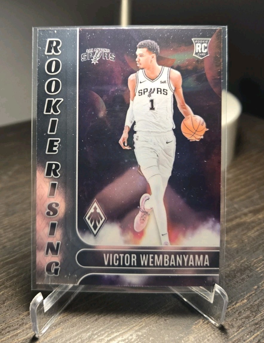 Victor Wembanyama 2023-24 Panini phoenix Rookie Rising RC #13 San Antonio Spurs