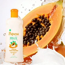 300ml Milk and Papaya Moisturizing Body Lotion,  Nourishes and Hydrates Skin