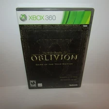 The Elder Scrolls IV 4 Oblivion Game of the Year Microsoft Xbox 360 Tested