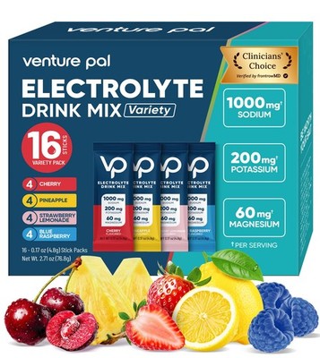 Venture Pal High Sodium Sugar Free 6 Ounce (Pack of 16), V1-variety