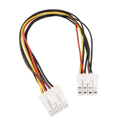 Flexible 8Pin JVS Power Cable With 16AWG Wire Suitable for Gaming Machine Setups
