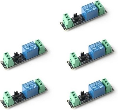 5Pcs 1 Channel DC 3V 3.3V Power Relay Module Optocoupler Isolated Drive Control