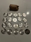Roll of 20 1964 Kennedy Half Dollars 90% Silver $10 Face Value Uncirculated