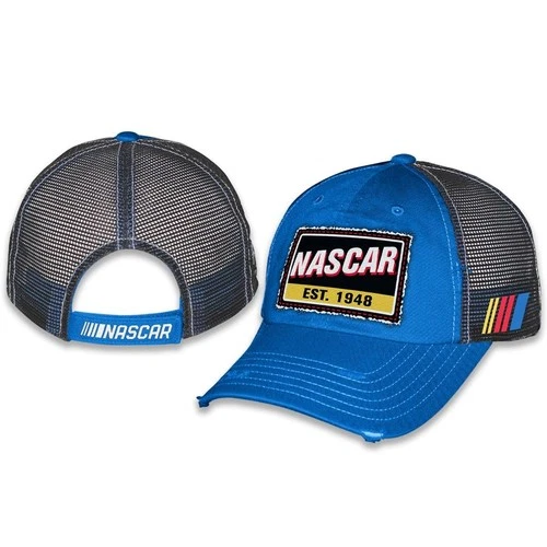 NEW 2025 Vintage NASCAR Embroidered Patch Distressed Mesh Hat K99NS