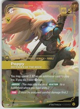 Poppy Defender of the Meek Foil 178/219 Unleashed Riftbound League of Legends — live eBay listing