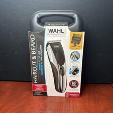 WAHL HAIRCUT  BEARD Cord/Cordless Rechargeable Clipper Trimmer  6526 New