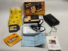 Vintage Kodak Disc Camera Lot Disc 3100  6000 w/ Box and Film