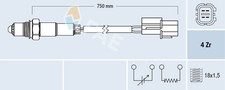 Sonde lambda Volvo V40