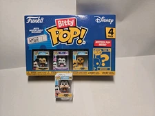 Funko Bitty Pop Disney 4 Pack, Mickey, Minnie, Pluto  (Includes Goofy)