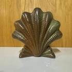 Frankoma Clam Shell 54 Vase Green