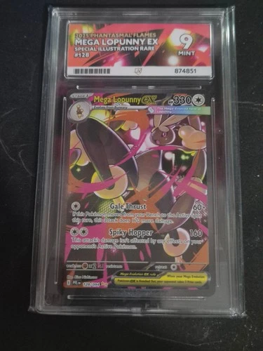 Pokemon TCG Mega Lopunny EX SIR 128/094 Phantasmal Flames ACE 9