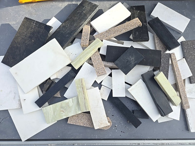 Lot Corian /Solid Surface Pieces  Crafts, Pens, CNC Router FREE SHIPPING! SB12