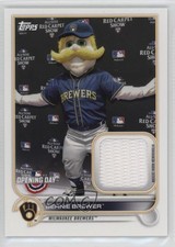 2022 Topps Opening Day Mascot Relics Bernie Brewer #MR-BB 0rz7