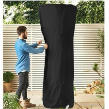 Heavy Duty Waterproof Patio Heater Cover with Zipper Stand-up Cover for Outdoor