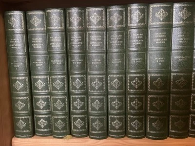 Charles Dickens Complete Works Centennial Edition x 36 Books Hardback Heron - Image 1 of 4