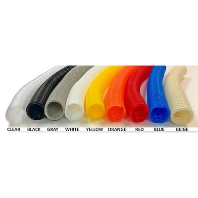 ELECTRIDUCT WL-ED-PE-0375-100-RD Split Wire Loom Tubing Polyethylene- 3/8 x