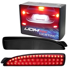 Smoked Lens 90-smd Led Bumper Reflector Marker Tailbrake Lights For Mazda 3 5 6
