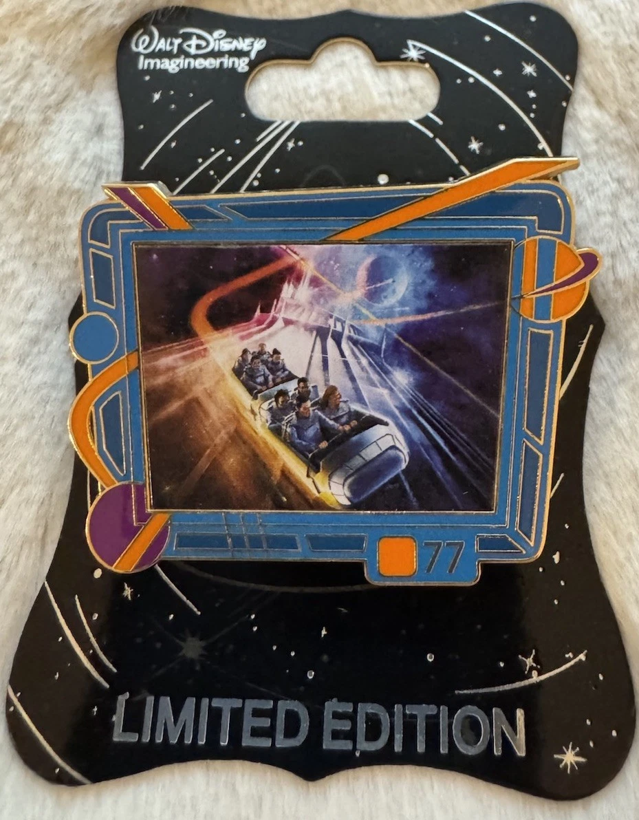【海外パーク限定】スペースマウンテン　ピン Space Mountain Disney Attraction & Ride Pins (1968-Now) for sale