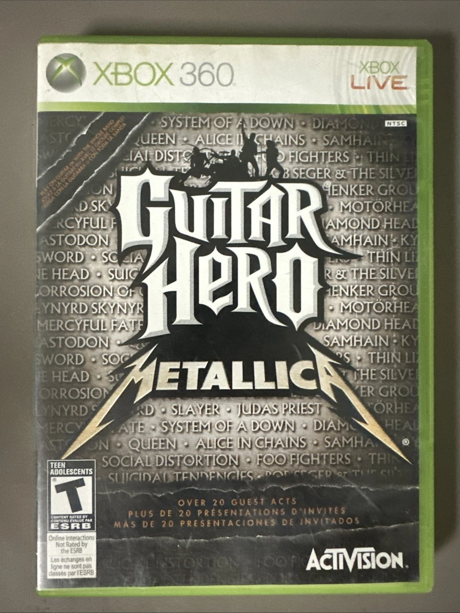 Guitar Hero Metallica Sur PS2 (PAL) – Neuf Sous Blister – RARE (Floto Games)