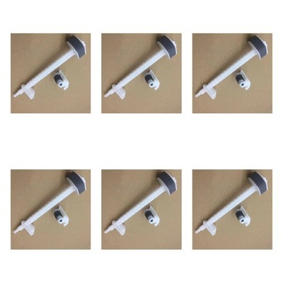 6pcs Paper Pickup Roller Separation Pad For EPSON L3161 L3100 L3159 L3168 L3152