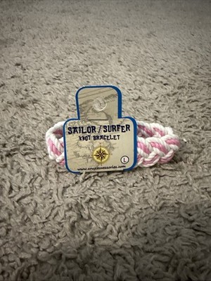 Nautical Braided Rope Surfer & Sailor Knot Bracelet - NEW NWT!