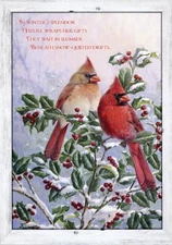 Enjoy The Splendor of The Season - Christmas Tree Free Greeting Card - 14792