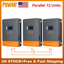 300A MPPT Solar Charge Controller 12V 24V 36V 48V Auto PV Max 160V Parallel 12x